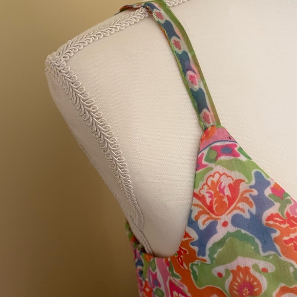 Floral Multicolor Midi Dress - Picture 5 of 6